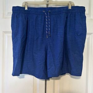 George Men's XL Blue Athletic Sweat Shorts Casual Summer